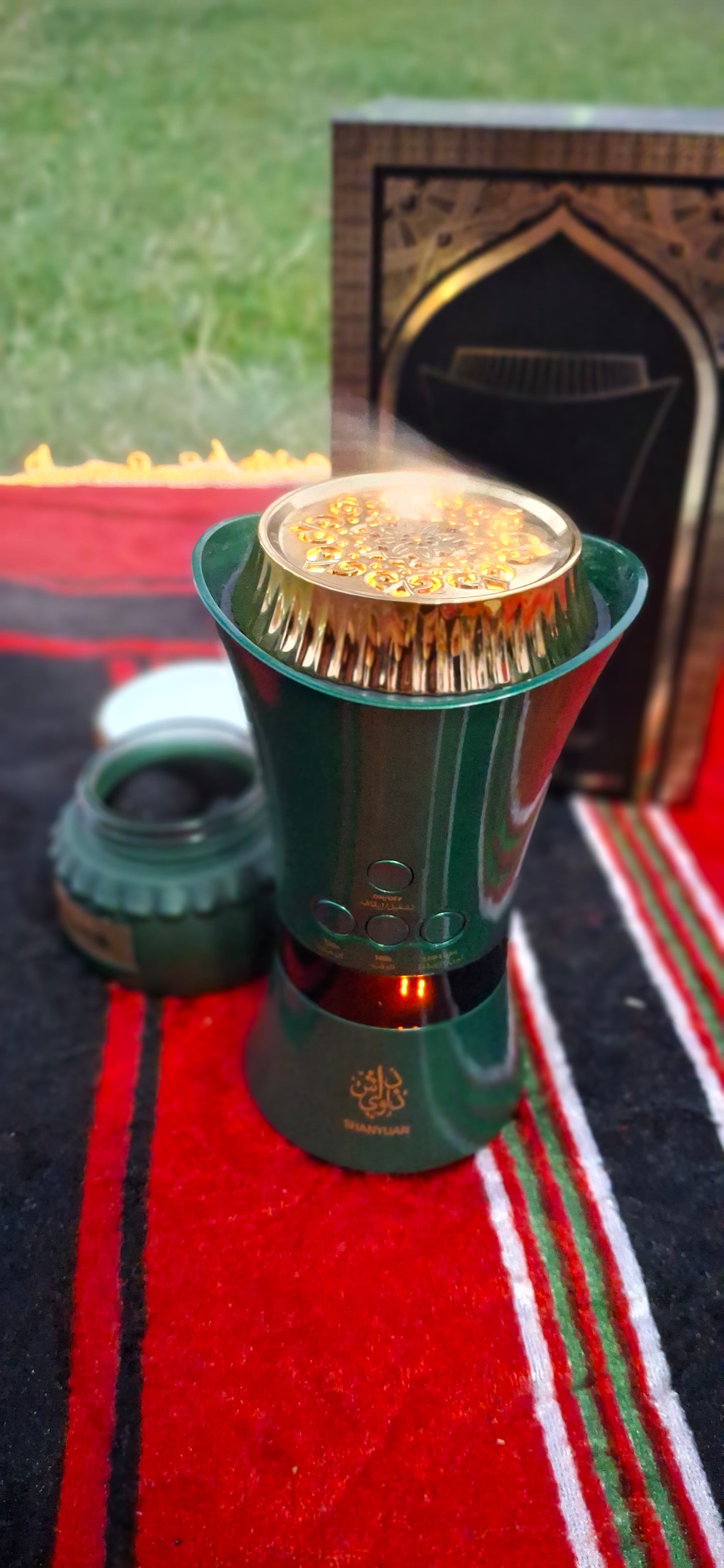 "Experience Timeless Fragrance: The Ultimate Electric Oud Burner for Effortless Aromatic Bliss"