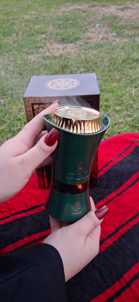 "Experience Timeless Fragrance: The Ultimate Electric Oud Burner for Effortless Aromatic Bliss"